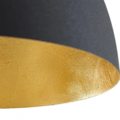 Arcchio Hängelampe Cosmina, 3-flammig, Länge 90 cm, schwarz