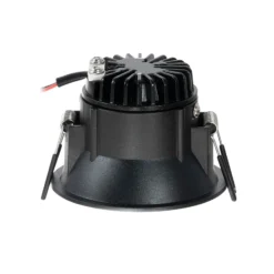 Arcchio LED-Downlight Niria, schwarz, 4.000K
