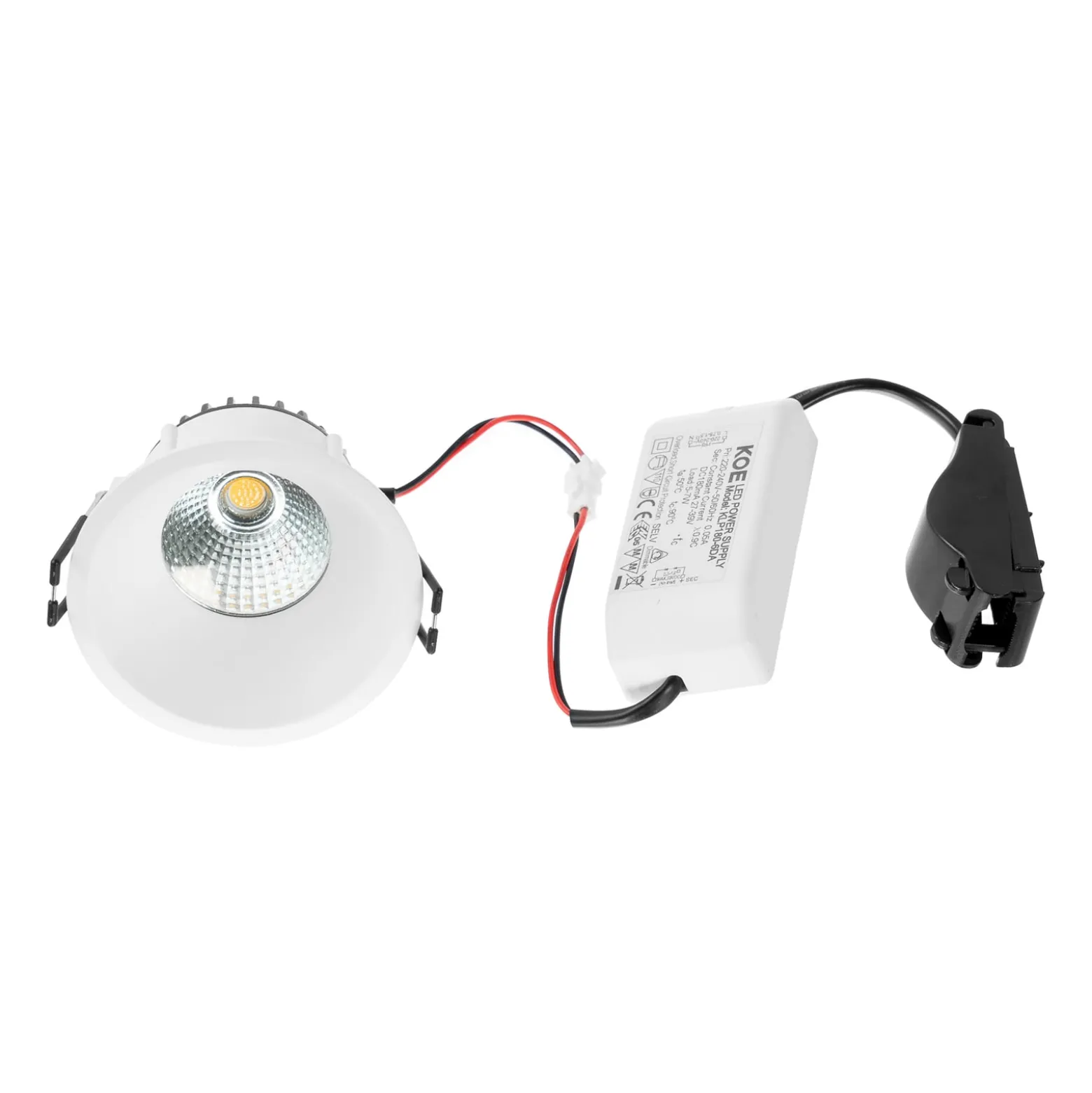 Arcchio LED-Downlight Niria, weiß, 4.000K