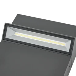 Arcchio LED-Wegeleuchte Vonar, Höhe 50 cm, anthrazit