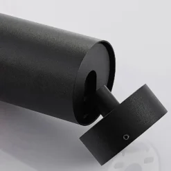 Arcchio Strahler Brinja, 3er-Set, schwarz, rund, Ø 6cm, GU10