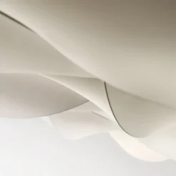 Axolight Nelly Textil-Deckenleuchte weiß 100 cm