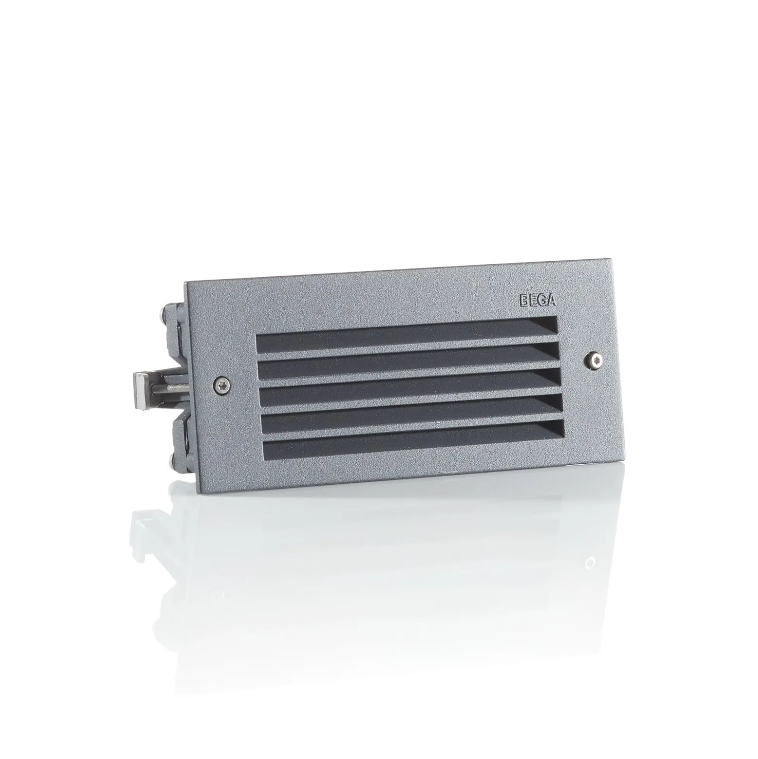 BEGA LED-Wandeinbaulampe 33017, grafit, IP65 Metall CCT