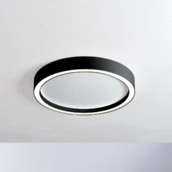 Bopp Aura LED-Deckenlampe Ø 40cm weiß/schwarz