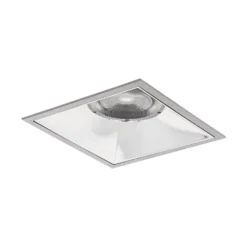 BRUMBERG Apollo Maxi, Reflektor glatt, eckig, 3.500K silber