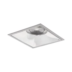 BRUMBERG Apollo Mega, glatt, eckig, 3.500 K, silber