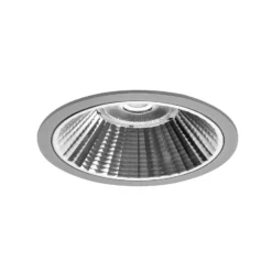 BRUMBERG Apollo Midi facettiert, rund, DALI, 3.000 K, silber