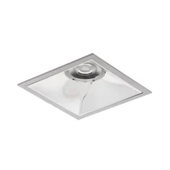 BRUMBERG Apollo Midi, glatt, eckig, DALI, 3.000 K, silber