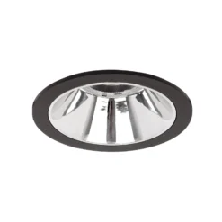 BRUMBERG Apollo Mini, glatt, rund, DALI, 3.000 K, schwarz