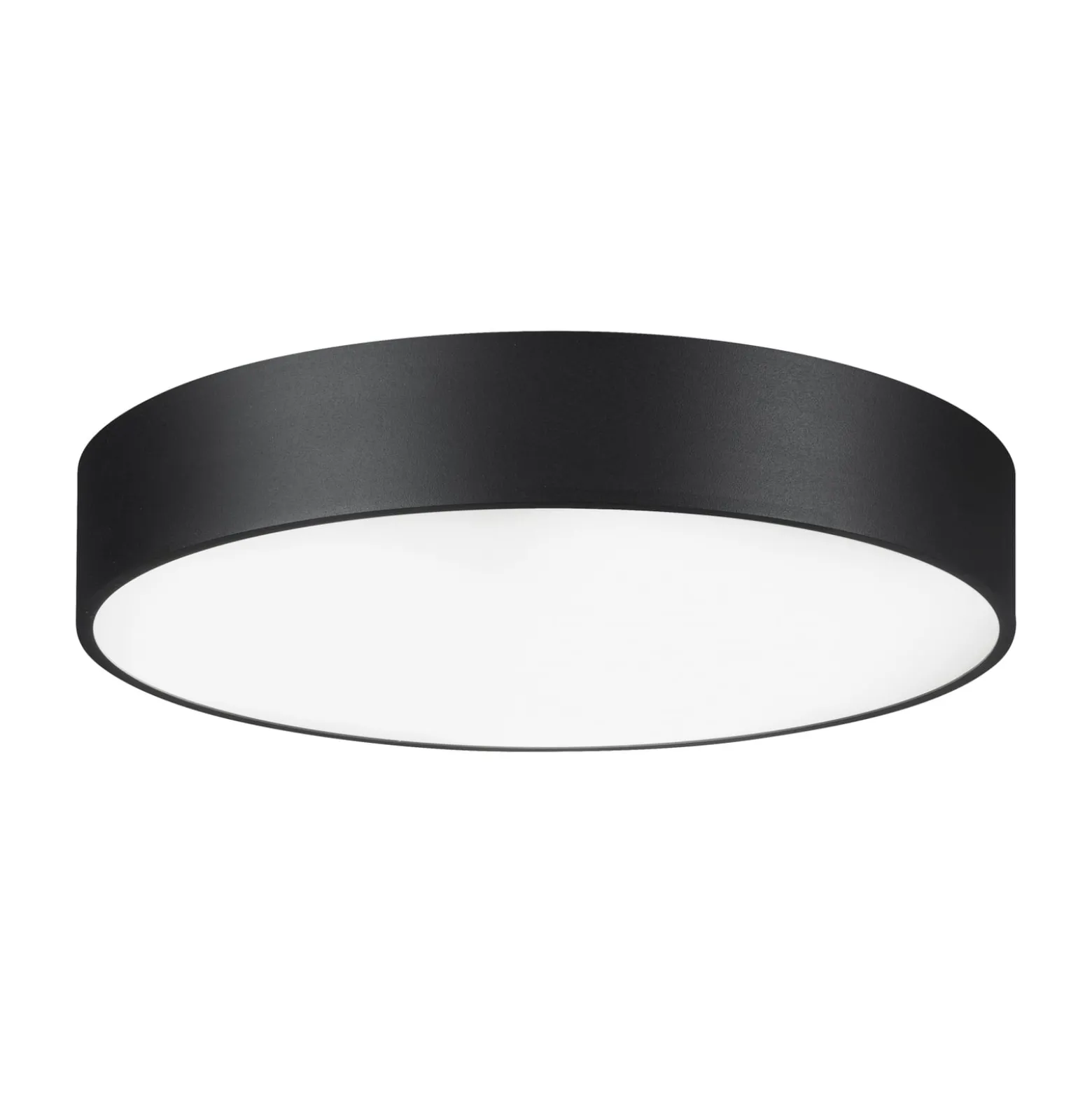 BRUMBERG Biro Circle, Ø 60 cm, on/off, schwarz, 4.000 K