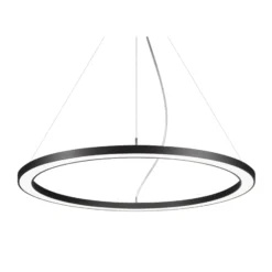BRUMBERG Biro Circle Ring3,5 direkt Ø60cm on/off schwarz 830