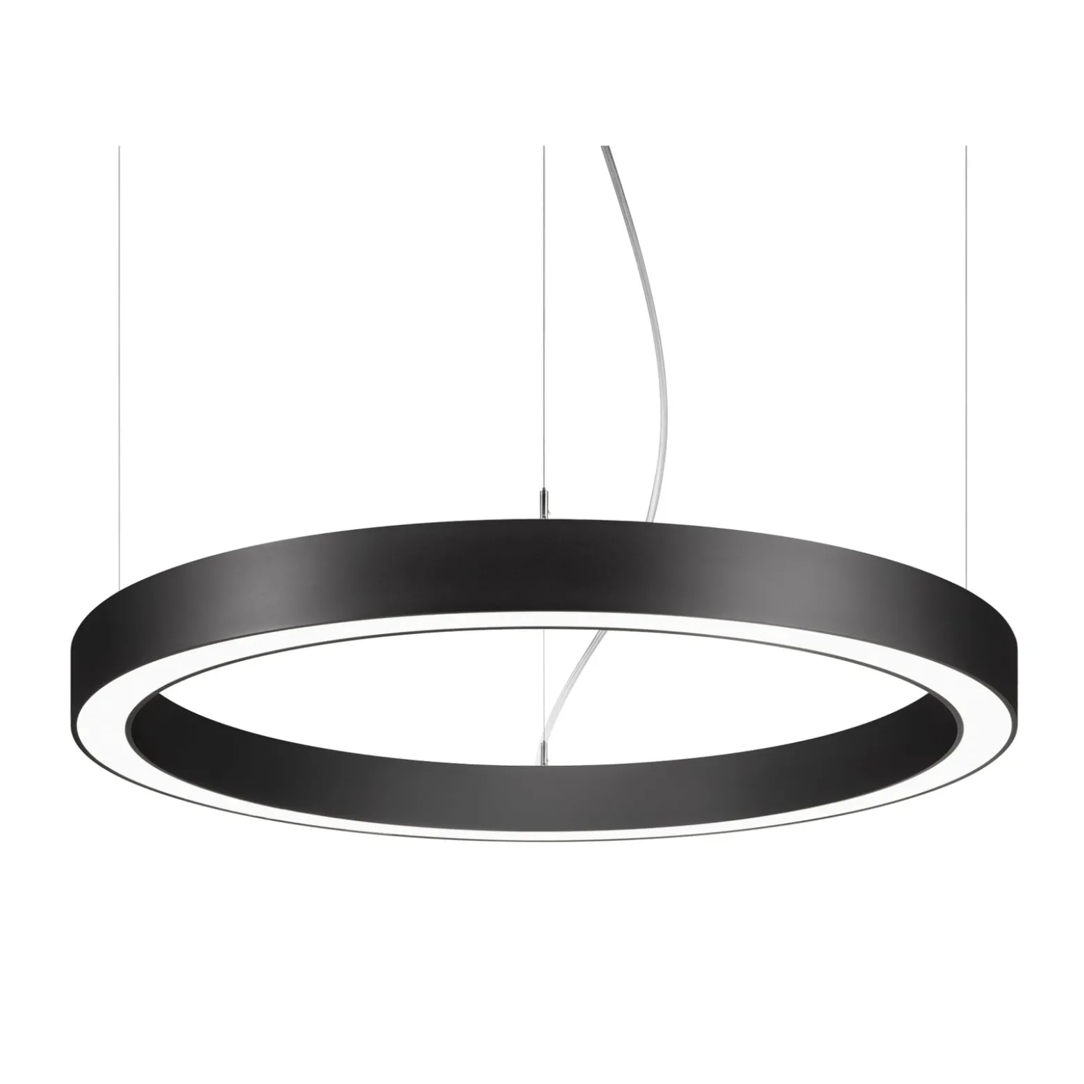 BRUMBERG Biro Circle Ring10 direkt Ø 60 cm DALI schwarz 830