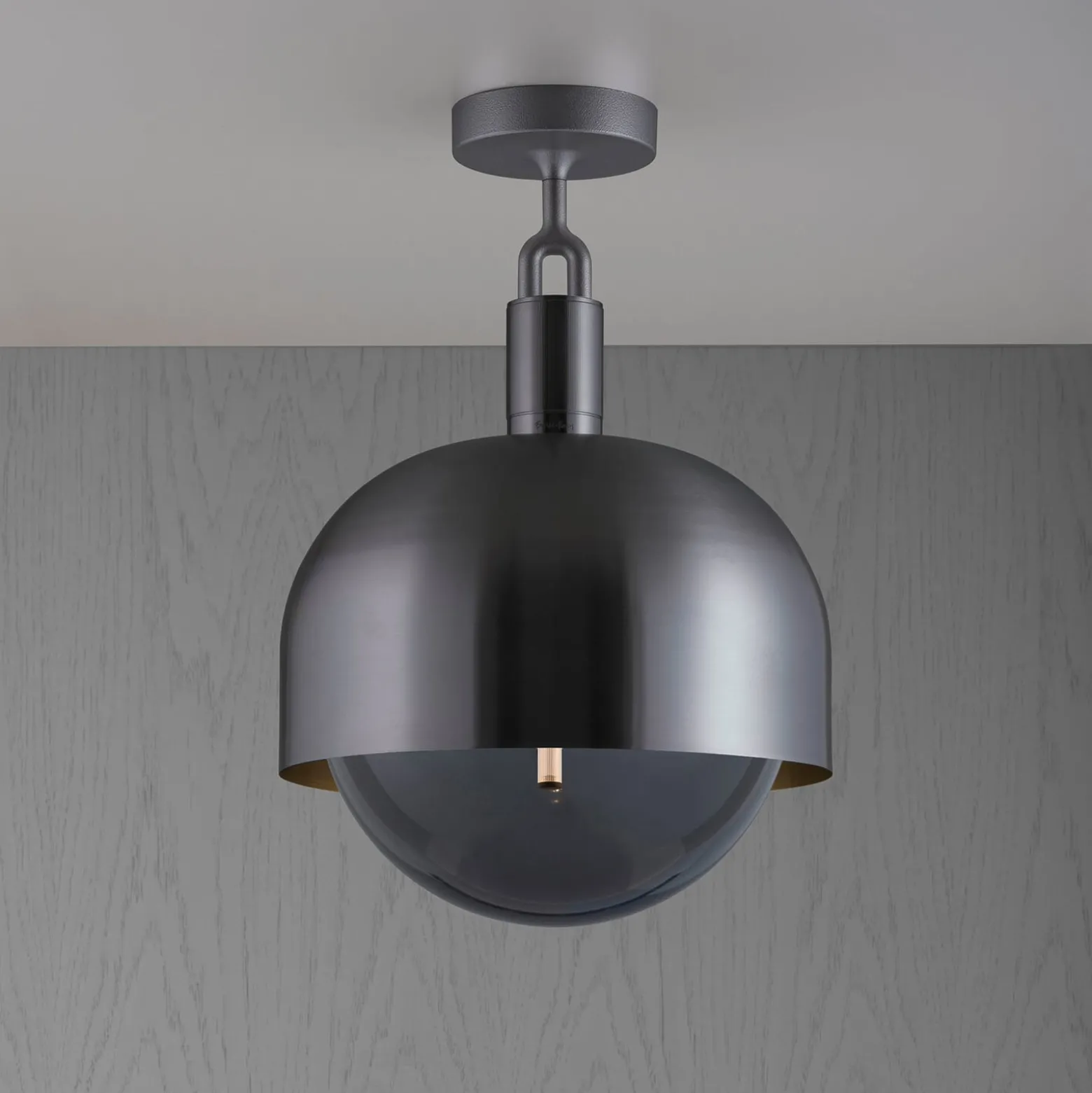 Buster + Punch Forked Decke gunmetal/rauch Ø 34cm