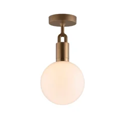 Buster + Punch Forked Messing/Glas opal Ø 20cm