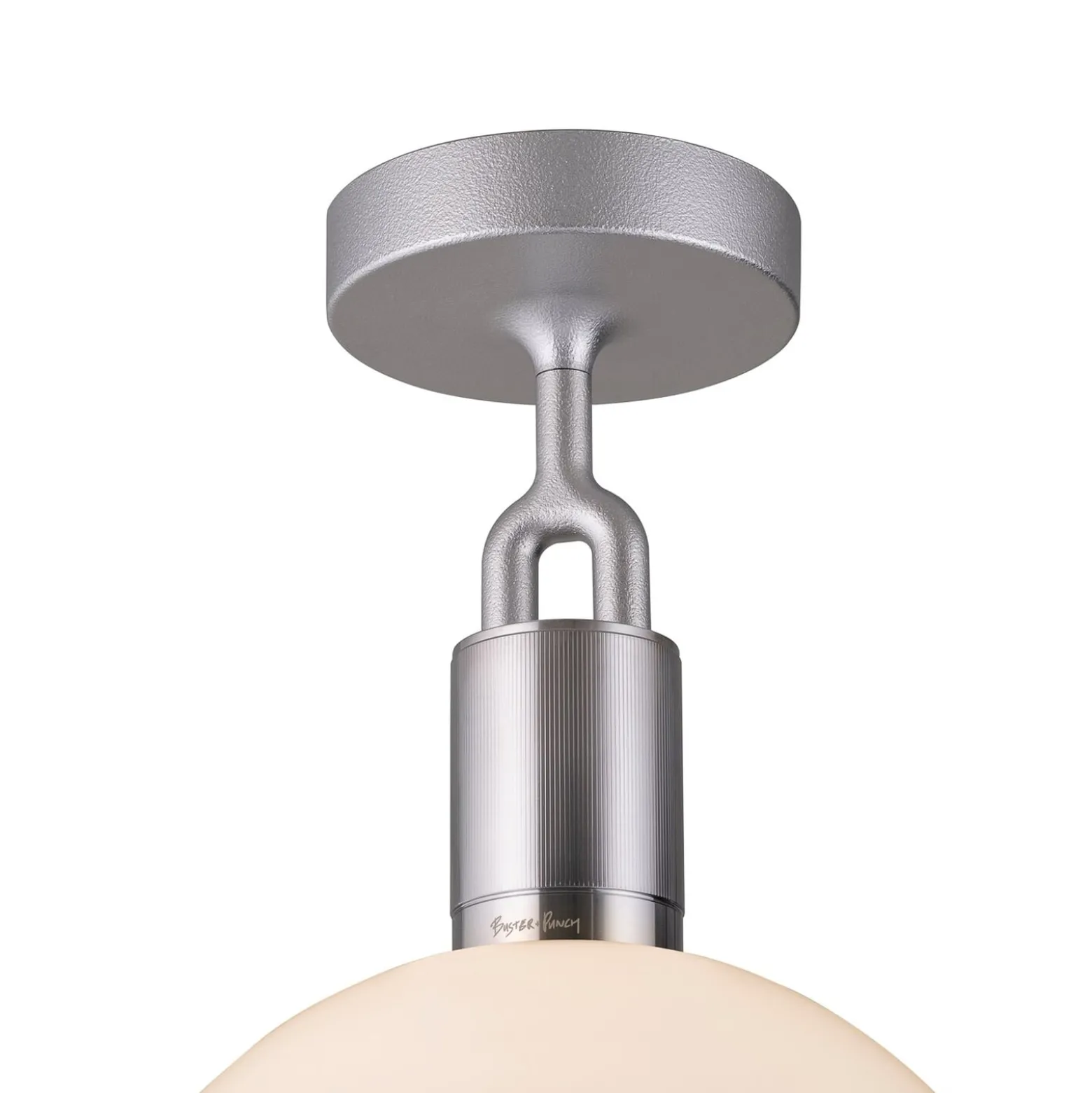Buster + Punch Forked Stahl/Glas opal Ø 20cm