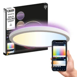 Calex Smart Halo LED-Deckenleuchte, Ø 29,2 cm
