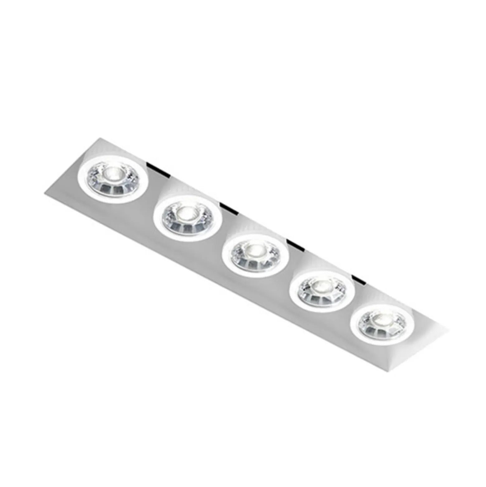 Deckeneinbauspot Olympia T233 fünfflammig