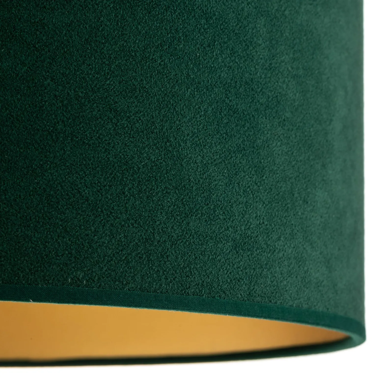 Deckenlampe Golden Roller Ø 40cm dunkelgrün/gold