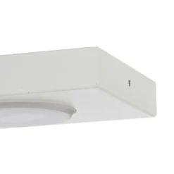 Deckenlampe Hero, weiß, 2fl., 35 x 12 cm, Metall, GX53