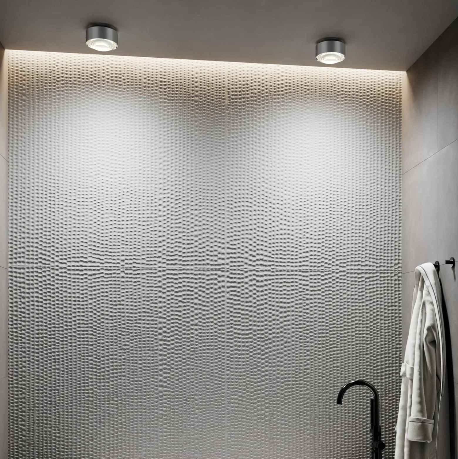 Deckenlampe Puk Meg Maxx Plus, nickel matt, G9