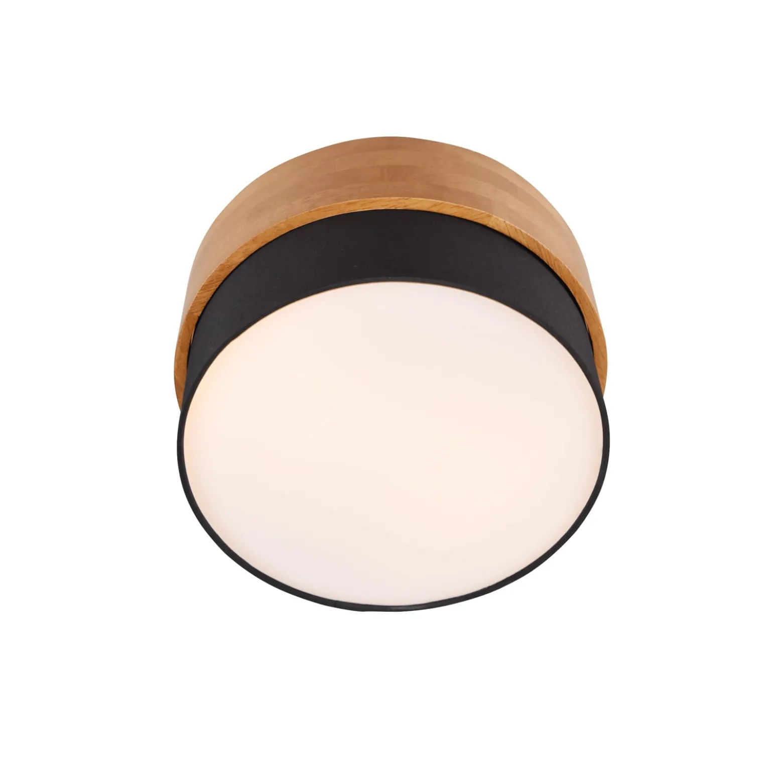 Deckenlampe Seasons, holz/schwarz Ø 30 cm