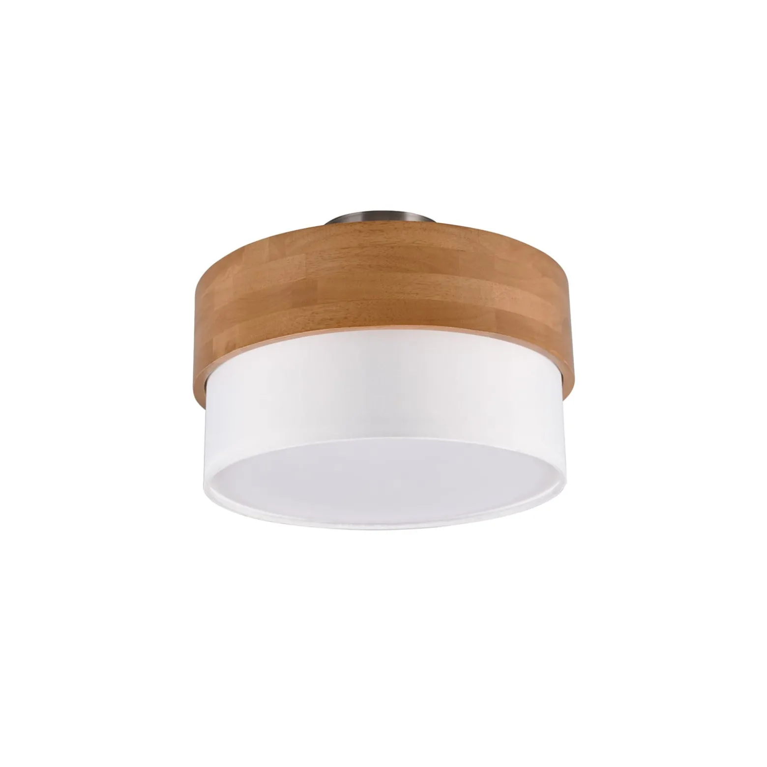 Deckenlampe Seasons, holz/weiß Ø 30 cm
