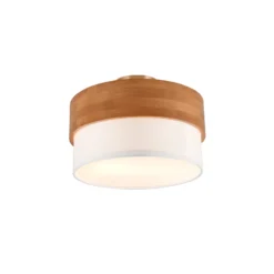 Deckenlampe Seasons, holz/weiß Ø 30 cm