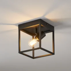 Deckenlampe Silentina einflammig, 18x18cm