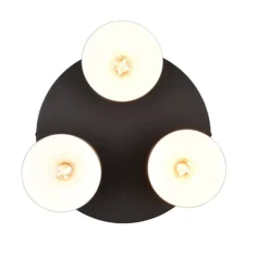 Deckenleuchte Agudo, multicolor, 3-flammig Rondell