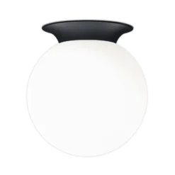 Deckenleuchte Blob, Kugelschirm Opalglas, Ø 20 cm