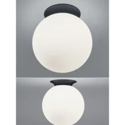 Deckenleuchte Blob, Kugelschirm Opalglas, Ø 30 cm