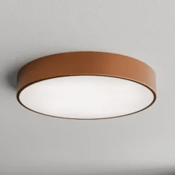 Deckenleuchte Cleo, Ø 50 cm, IP54, kupferfarben, Metall, E27