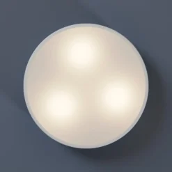 Deckenleuchte Cleo, Ø 40 cm, IP20, weiß, Metall, E27