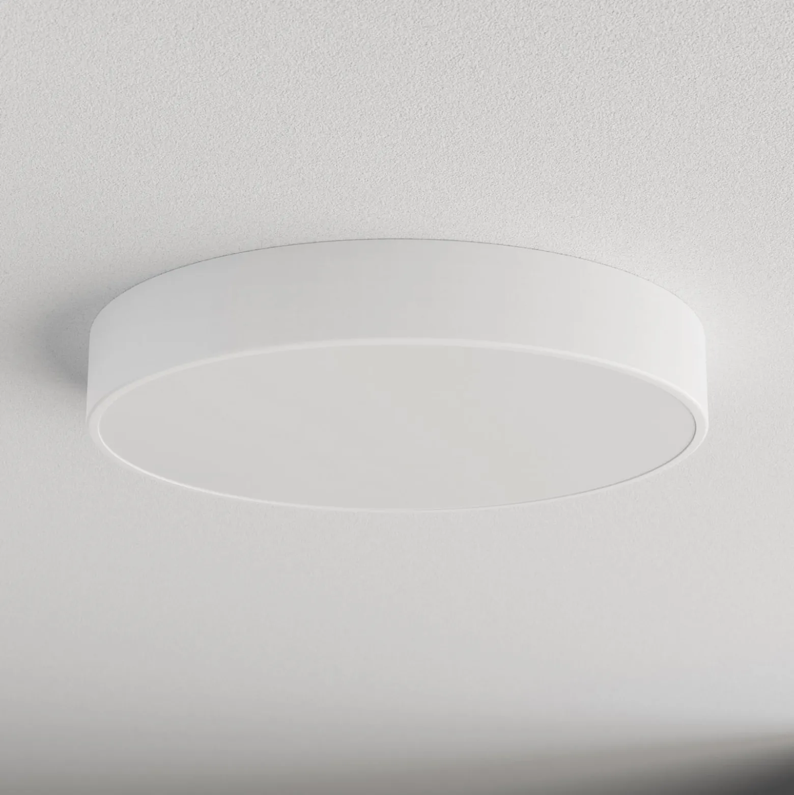 Deckenleuchte Cleo, Ø 50 cm, IP54, weiß, Metall, E27