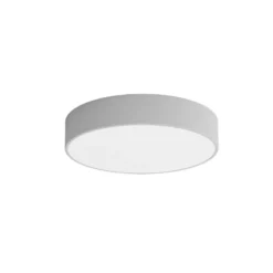 Deckenleuchte Cleo 400, IP54, Ø 40 cm grau