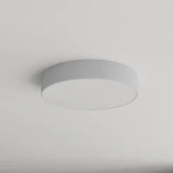 Deckenleuchte Cleo 400, IP54, Ø 40 cm grau