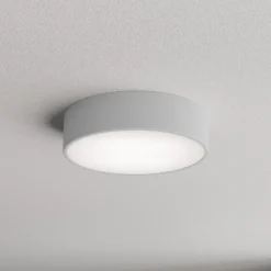 Deckenleuchte Cleo 300, IP54, Ø 30 cm grau