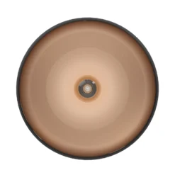 Deckenleuchte Mogano aus Metall, Ø40cm, schwarz