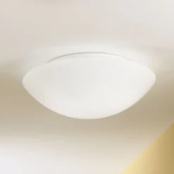 Deckenleuchte Pandora, Ø 30 cm, Glas, weiß