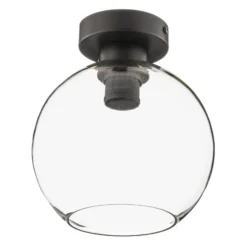 Deckenleuchte Sofia mit klarem Glasschirm