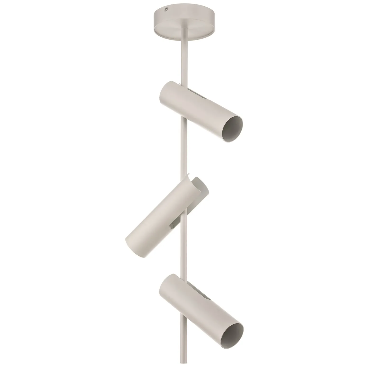 Deckenspot Leda 3, dreiflammig, weiß