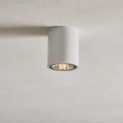 Deckenstrahler Downlight round in Weiß, Ø 11 cm