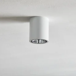 Deckenstrahler Downlight round in Weiß, Ø 11 cm