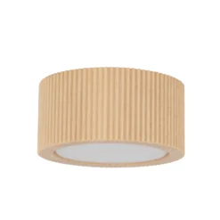 Deckenstrahler Eve, 4,5 cm hoch, GX53, Holz
