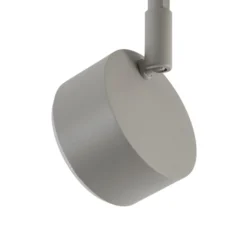 Deckenstrahler Nemo, 2-fl., grau-beige, beweglich, GX53