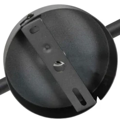 Deckenstrahler Oeroe, 2-flammig, schwarz, Metall, E14
