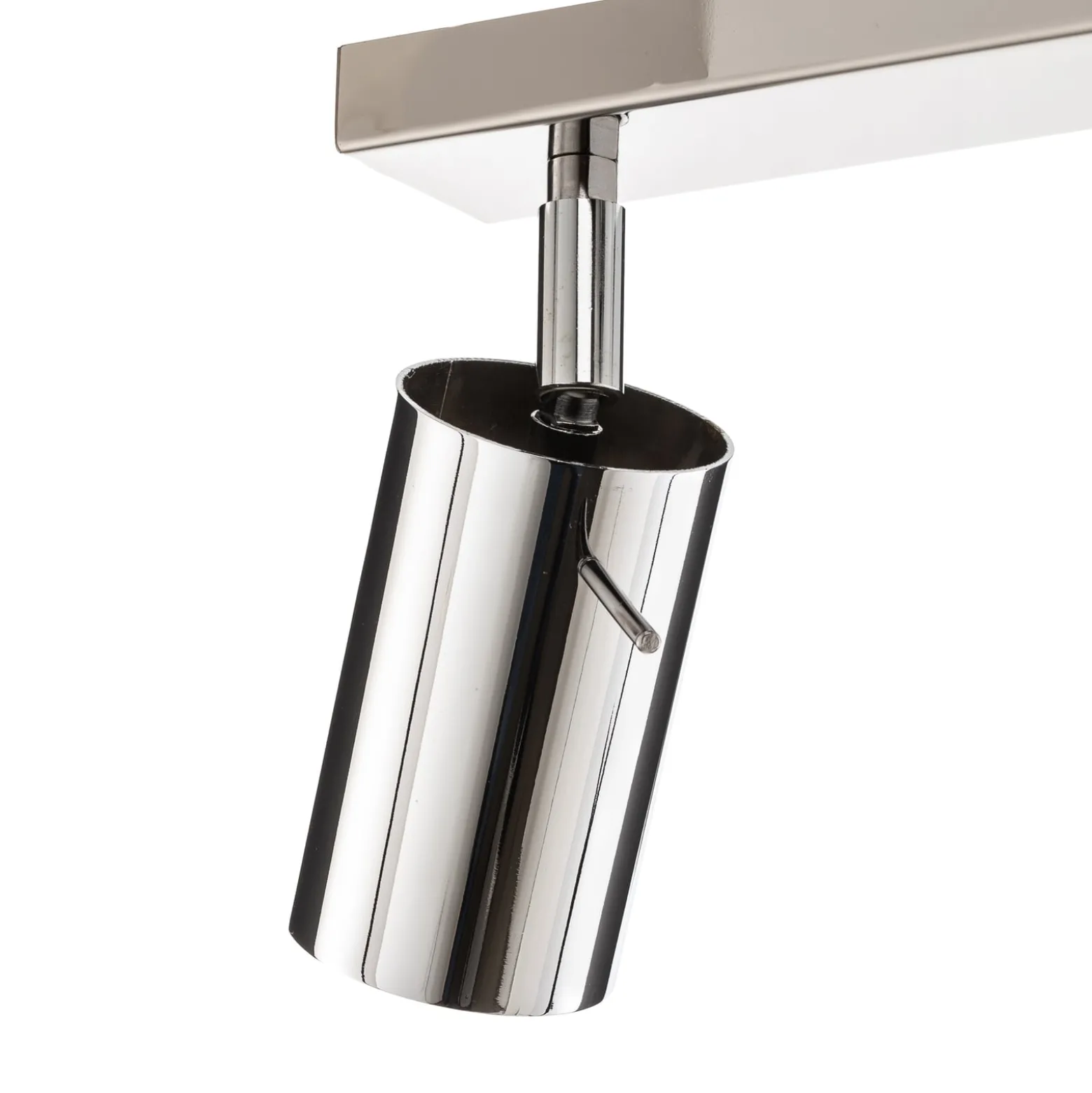 Deckenstrahler Round, chrom, zweiflammig