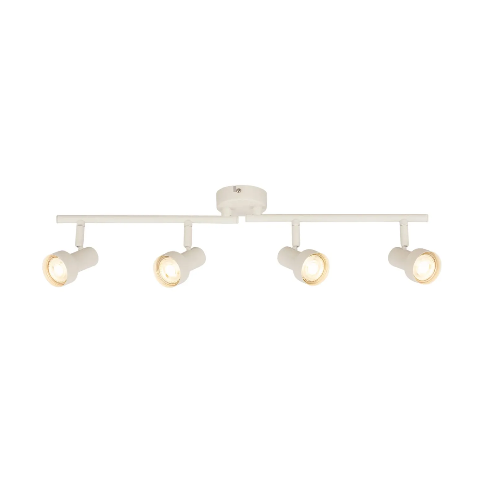 Deckenstrahler Tapp, weiß, Länge 61 cm, 4-flg., Metall, GU10