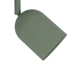 Deckenstrahler Tilston, dunkelgrün, Länge 28 cm 2-flg. Stahl