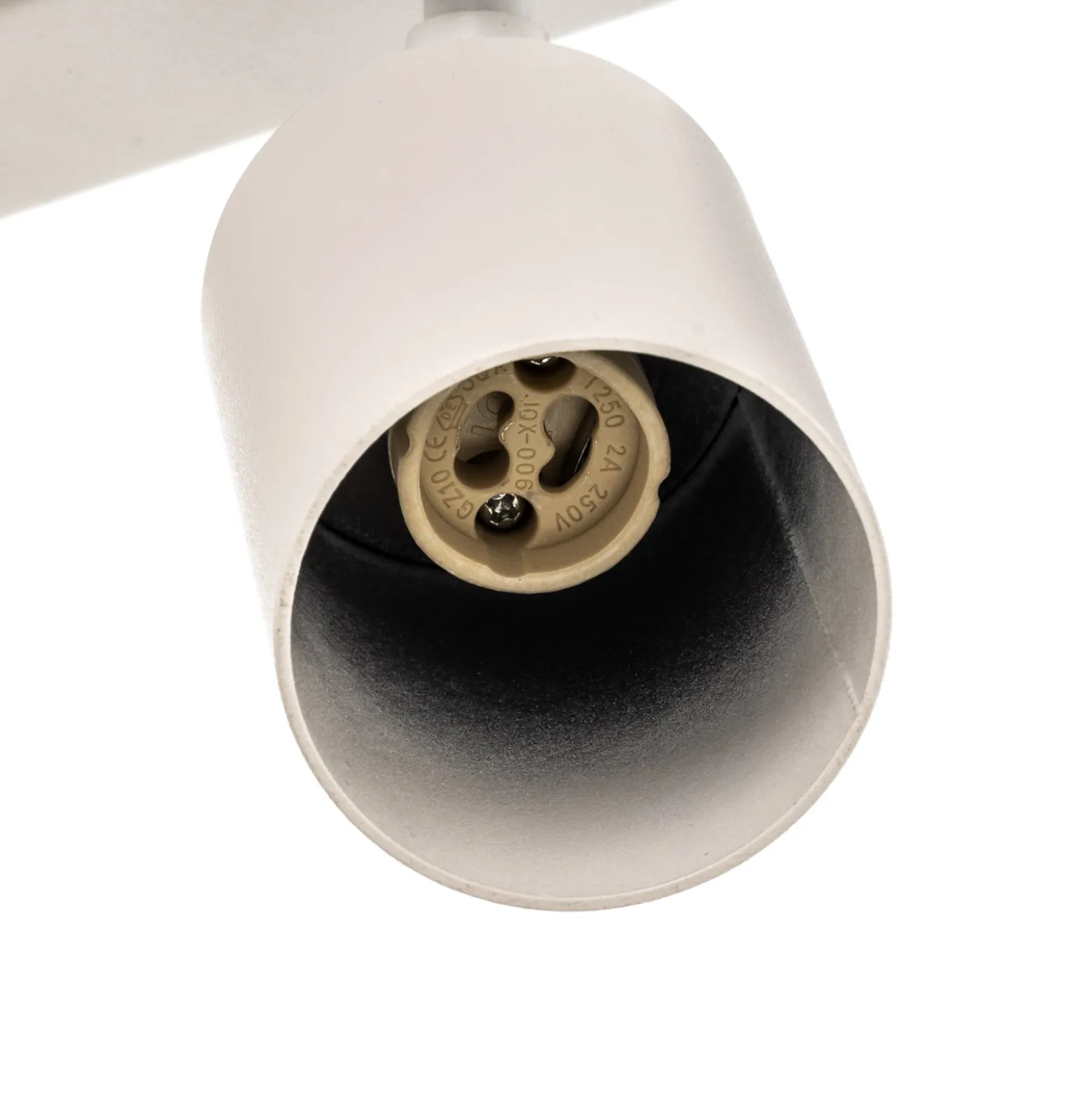 Deckenstrahler Zoom, 5-flammig, weiß